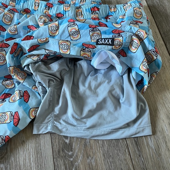 Saxx Men's Go Coastal Oh Buoy 2N1 Volley Shorts - Picture 8 of 11